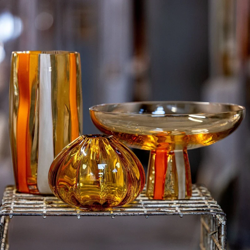 Glass Object Limited Coppa con piede 30 cm