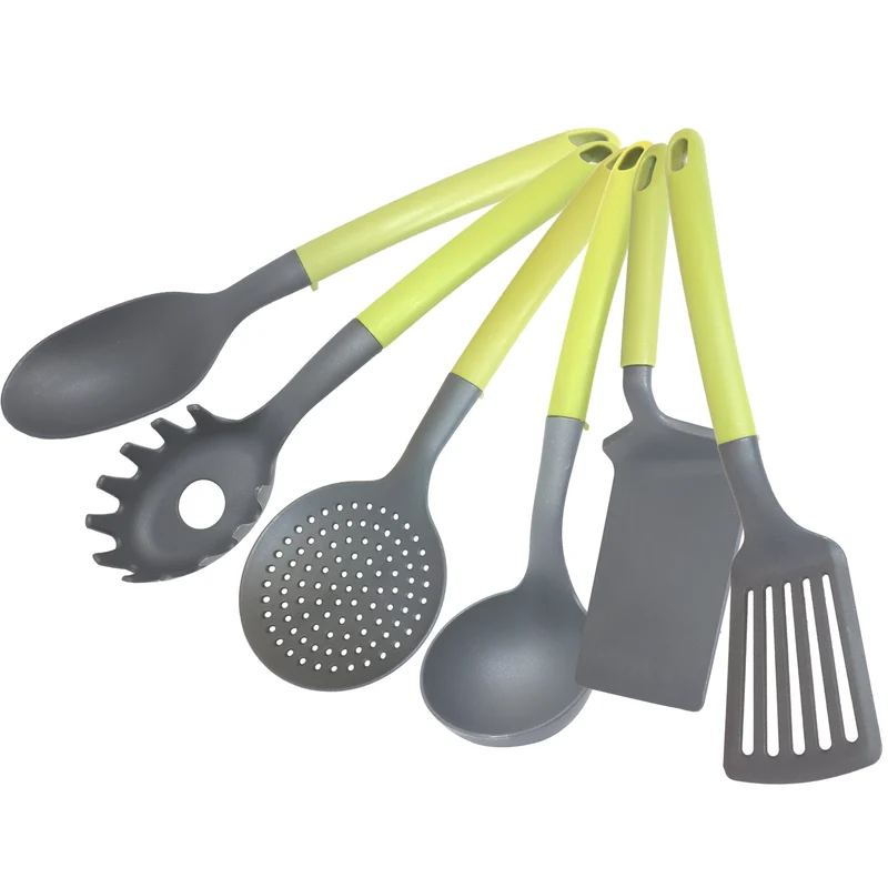 Set di Utensili da cucina, 6 pezzi, Linea Oliva