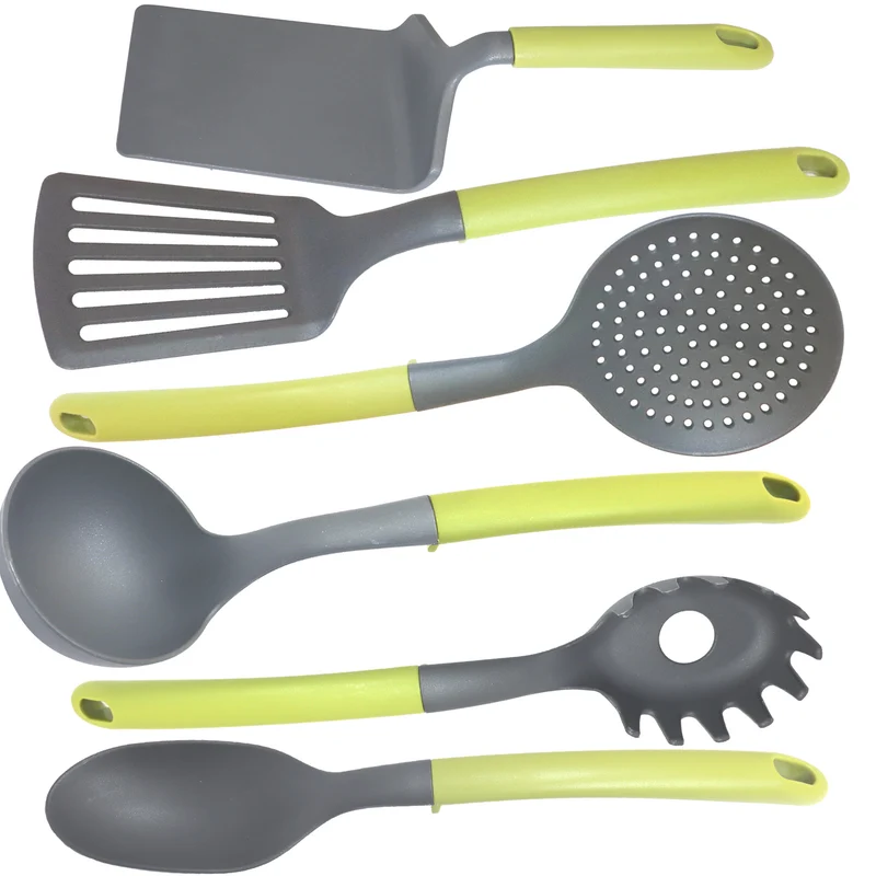 Set di Utensili da cucina, 6 pezzi, Linea Oliva