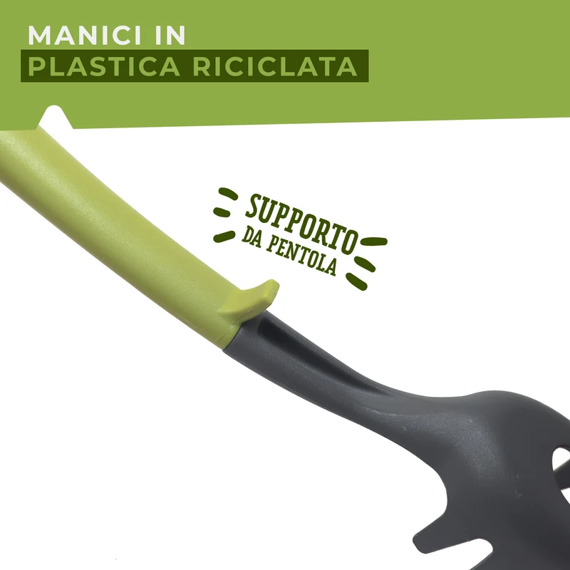 Set di Utensili da cucina, 6 pezzi, Linea Oliva