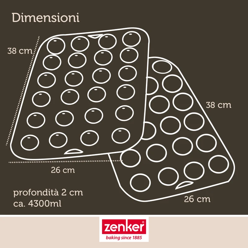 Stampi per cake pop, con bastoncini e sacchetti, 38 x 26 cm