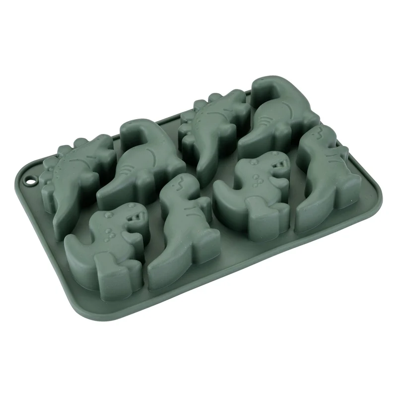Stampo per cubetti di ghiaccio, design dinosauro