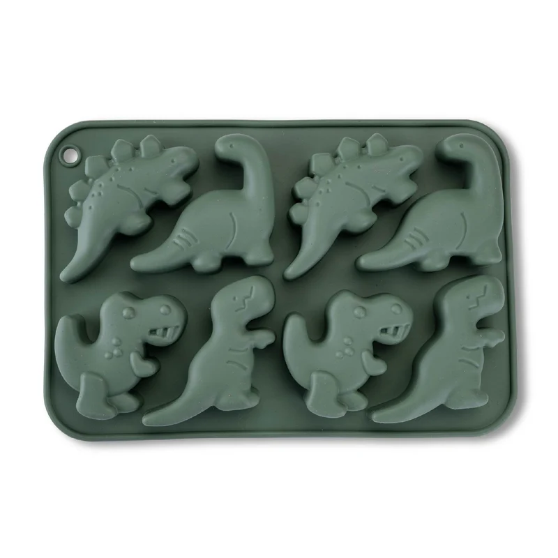 Stampo per cubetti di ghiaccio, design dinosauro