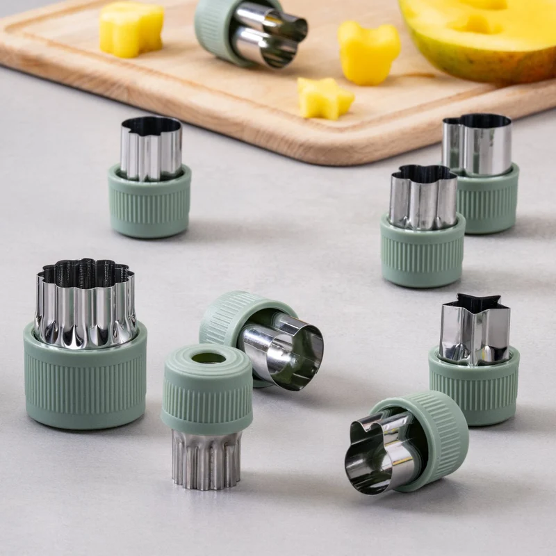 Set taglia frutta e verdura, 9 pezzi