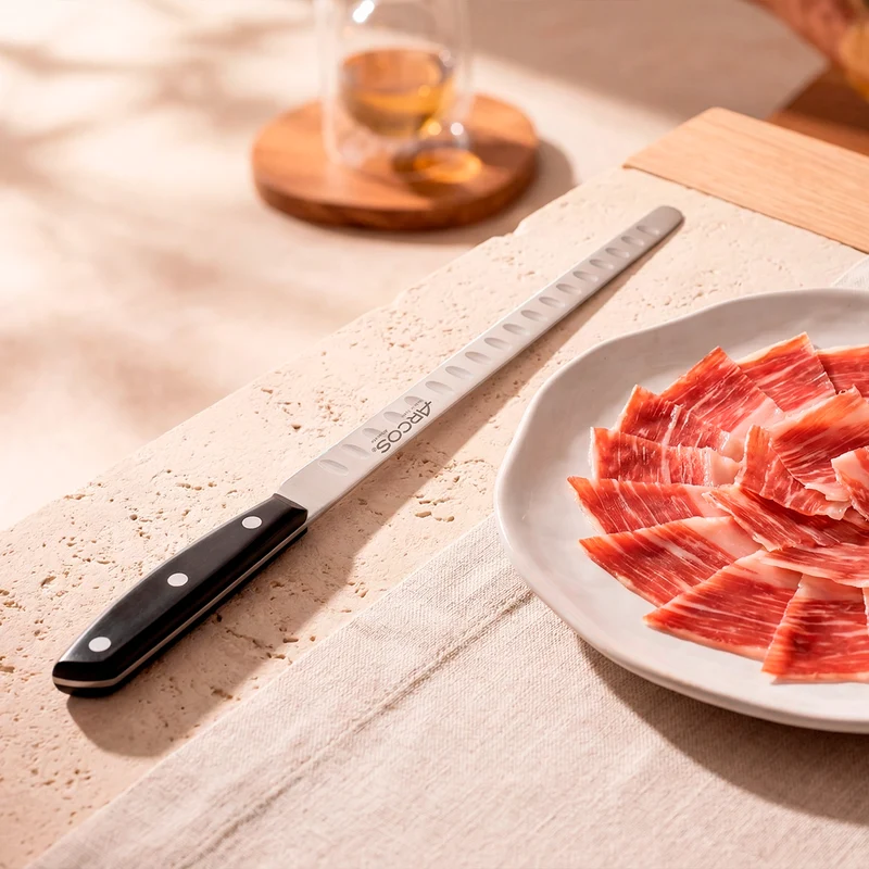 Cuchillo jamonero flexible alveolos 240 mm Serie Ibiza