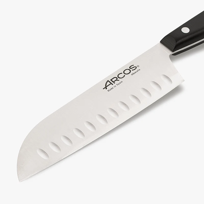 Cuchillo santoku alveolos 180 mm Serie Ibiza