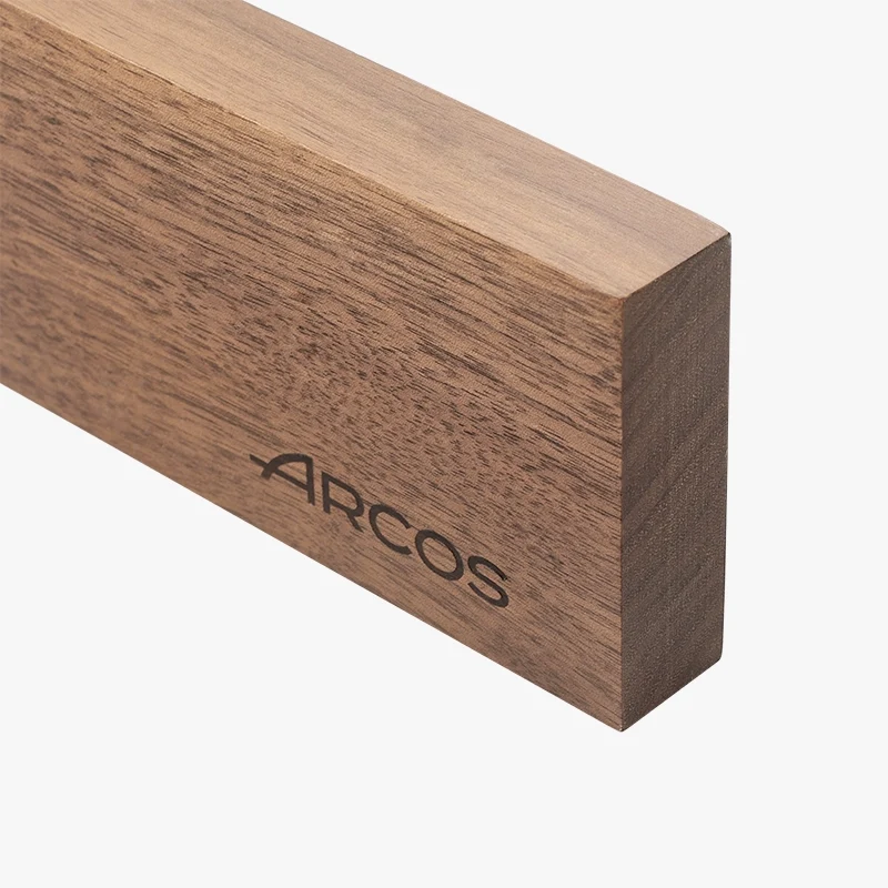 Soporte magnético para cuchillos Arcos en madera de nogal 45 cm