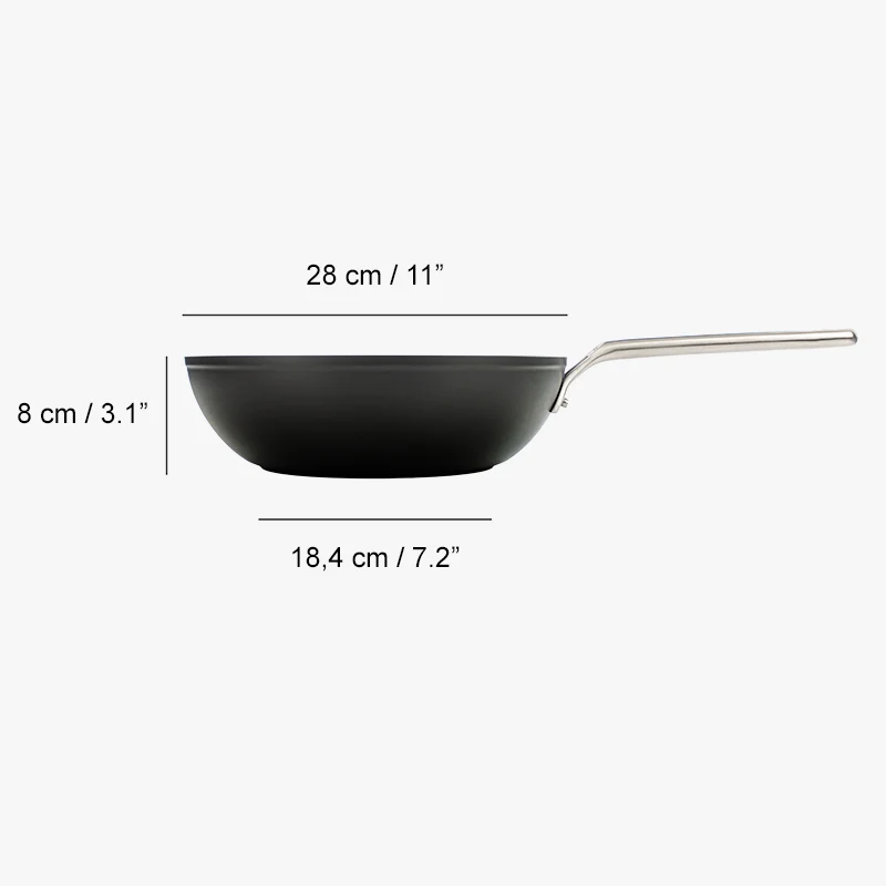 Wok Antiadherente Cerámico Serie Samoa 28 cm