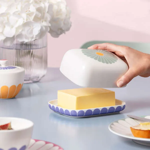 Fleur Burriera multicolore, Premium Porcelain