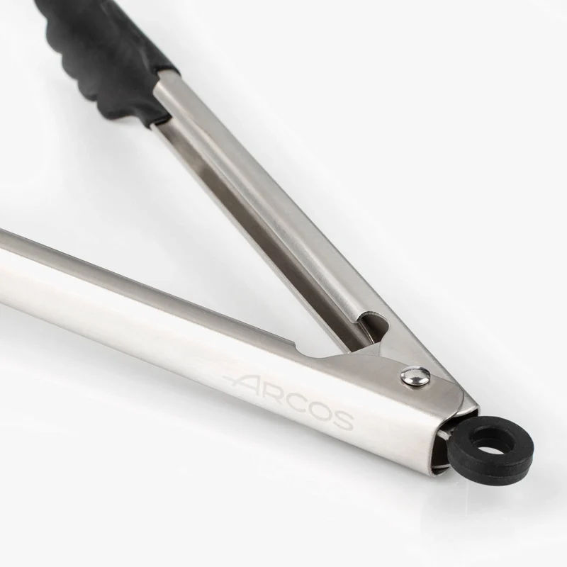 Pinza de cocina 300 mm de acero inox y silicona