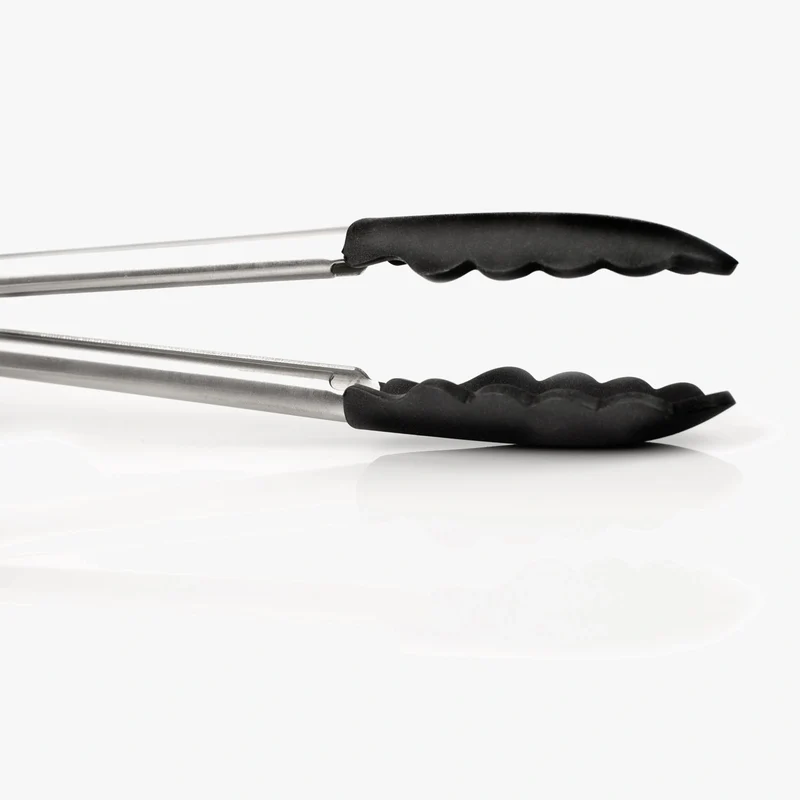 Pinza de cocina 300 mm de acero inox y silicona