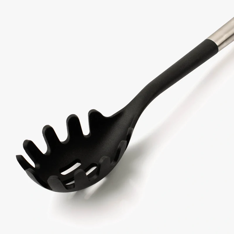 Cuchara 337 mm de Pasta Acero Inox y Silicona