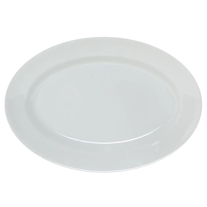 Ovale tivoli bianco cm.23x15 saturnia