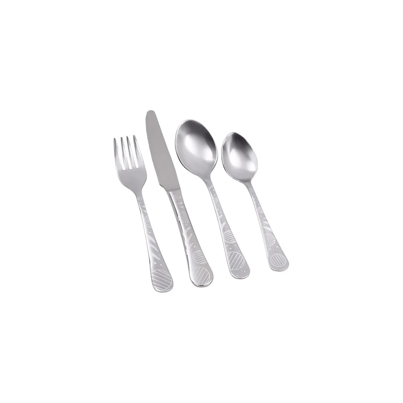 Kids Lolly/Edelstahl Set posate bimbi 4 pz.