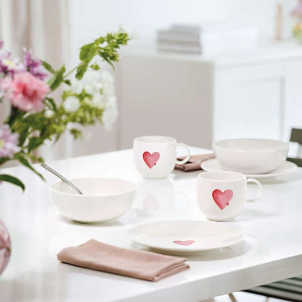 With Love Tazza con manico bianca, 290 ml