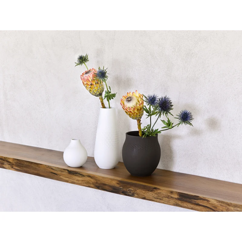 Manufacture Vaso bianco, 11,6 x 26,5 cm