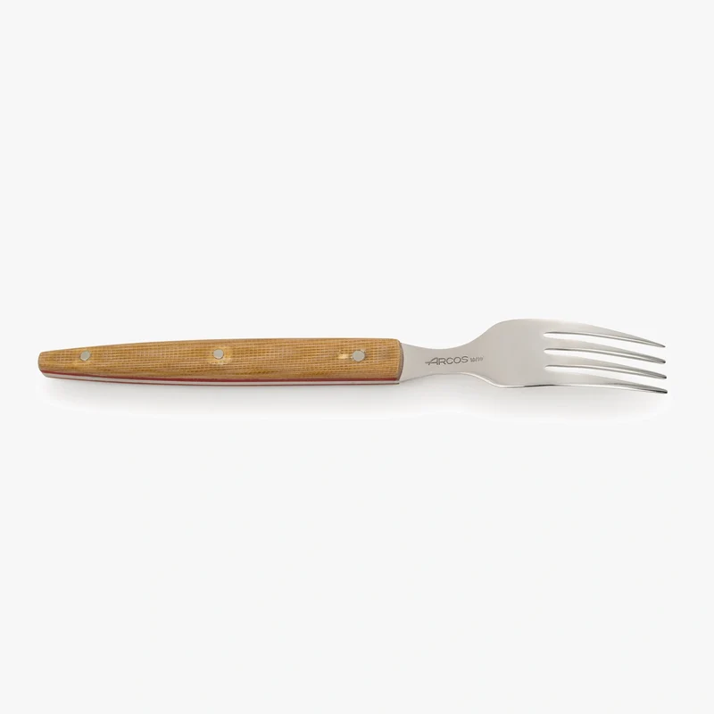 Tenedor Chuletero The Origin Micarta Beige 220 mm