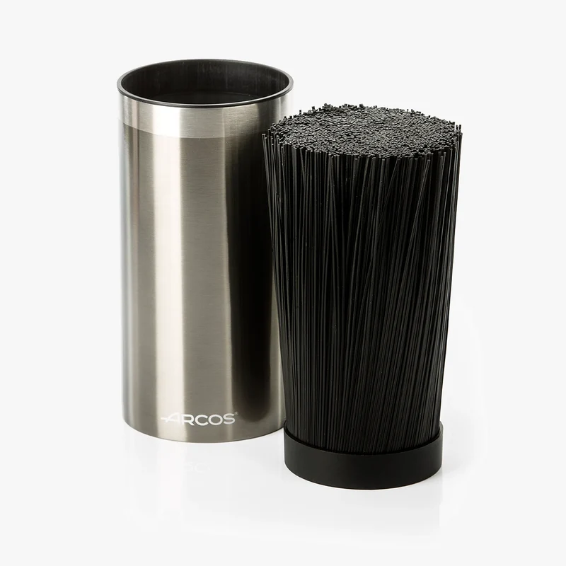 Soporte acero inoxidable redondo 110 x 220 mm