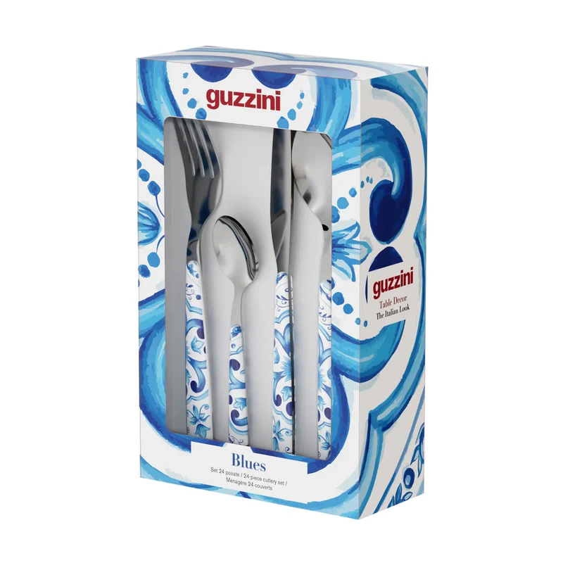 SET 24 POSATE "BLUES"