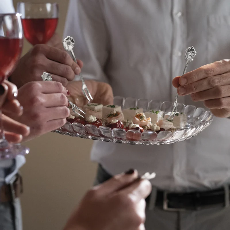 SET 6 FORCHETTINE APERITIVO 'LOVE' "CUTLERY"