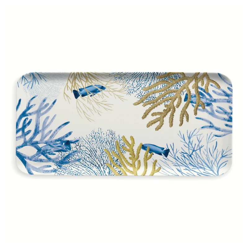 CORALLO - VASSOIO RETTANGOLARE GRANDE - TOUCH-MEL