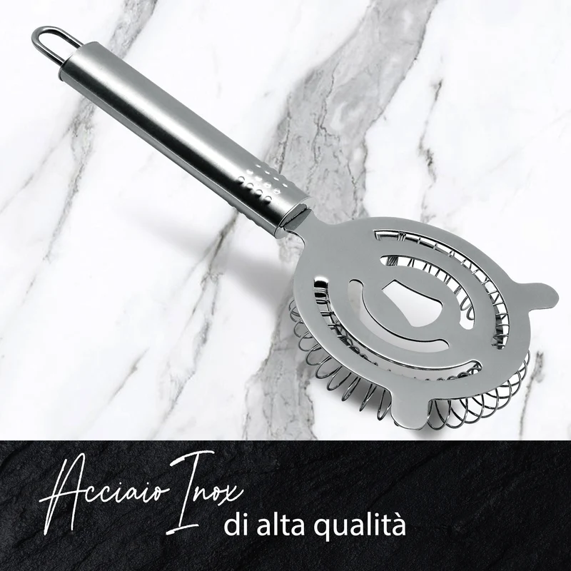 Colino per cocktail, in acciaio inox