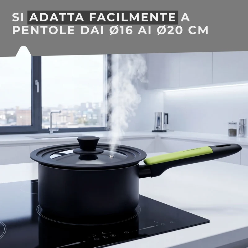 Coperchio universale, per Ø16, Ø18 e Ø20 cm