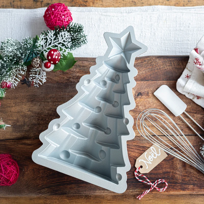 Stampo Albero di Natale, in alluminio pressofuso