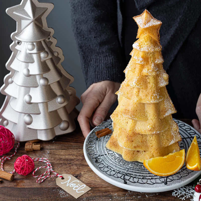 Stampo Albero di Natale, in alluminio pressofuso