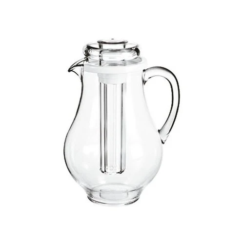 Caraffa polistirene acrilico lt.3 con coperchio sambonet paderno