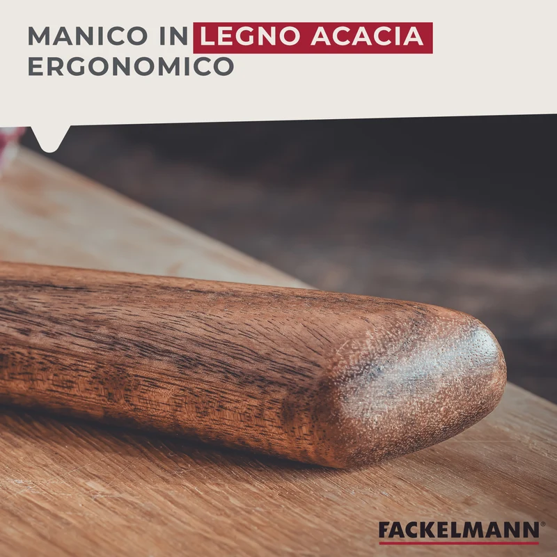 Set Coltello Pane e Coltello Chef Multiuso, Linea Flow
