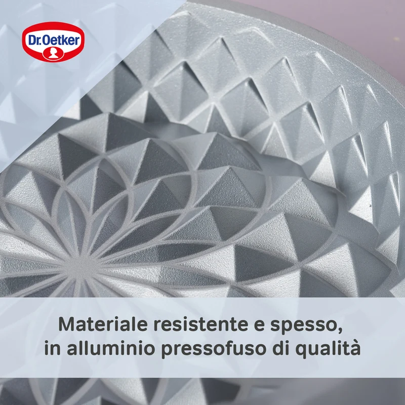 Stampo per torte "Mandala" in alluminio pressofuso