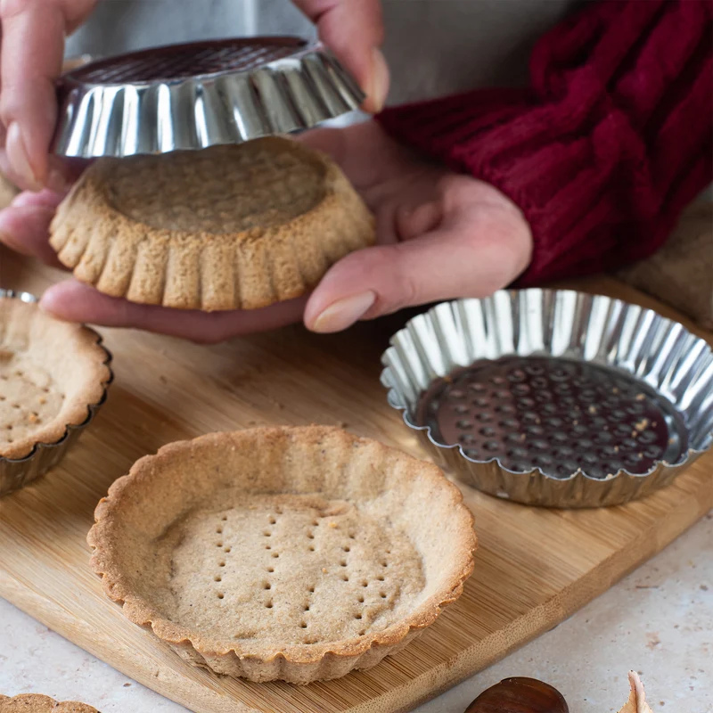 Stampi crostatine, 6 pz