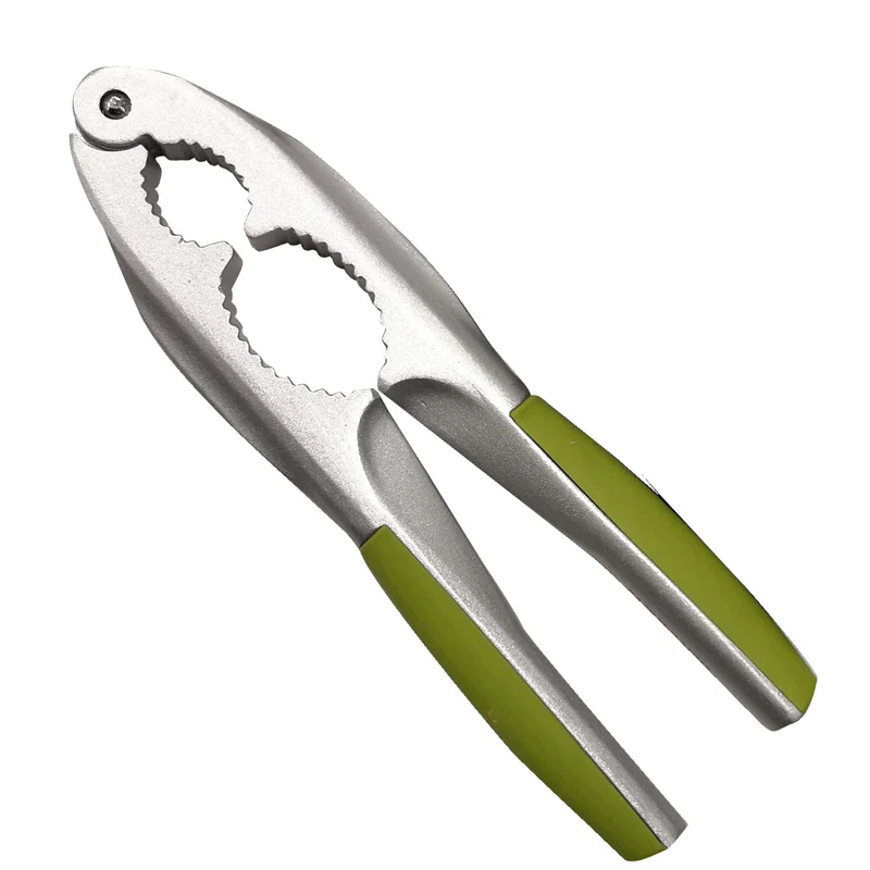 Schiaccianoci in alluminio con impugnatura antiscivolo Soft Grip