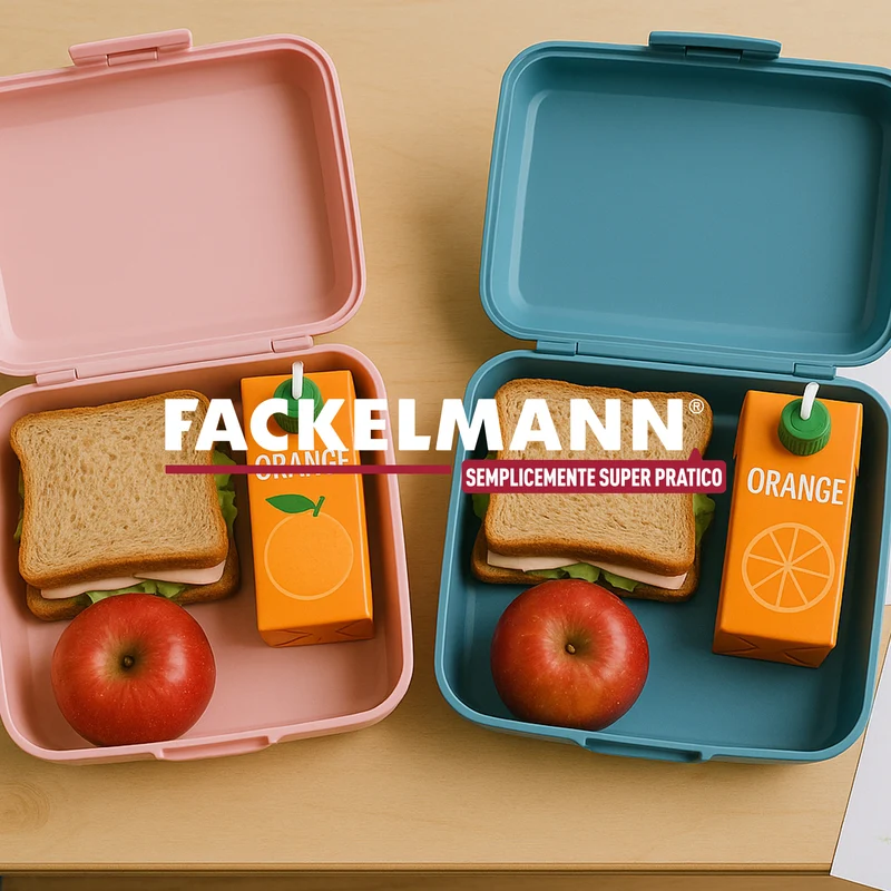 Lunch box porta merenda, quadrato