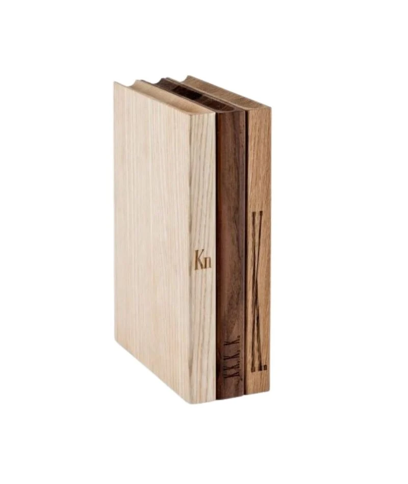 KnIndustrie Kn Book Tagliere In Legno