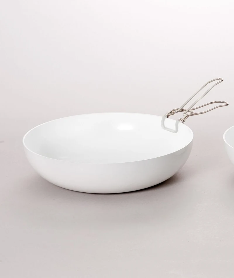 knIndustrie ABCT Padella Bianca Ø 28 cm