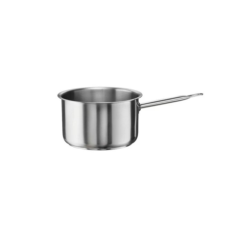Casseruola inox alta 1 manico ø cm.18 h.10.8 lt.2.7 s1000