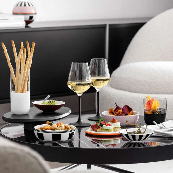 La petite Boule Set per l'aperitivo multicolore, Premium Porcelain