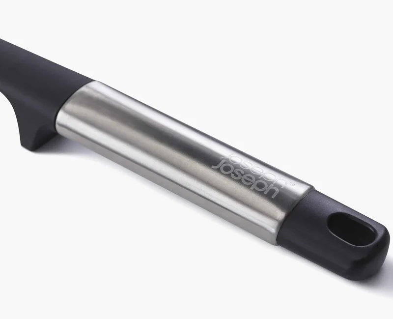 Spatola forata in acciaio inossidabile e silicone