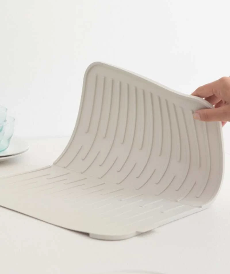 Brabantia SinkSide Tappetino scolapiatti in silicone Bianco