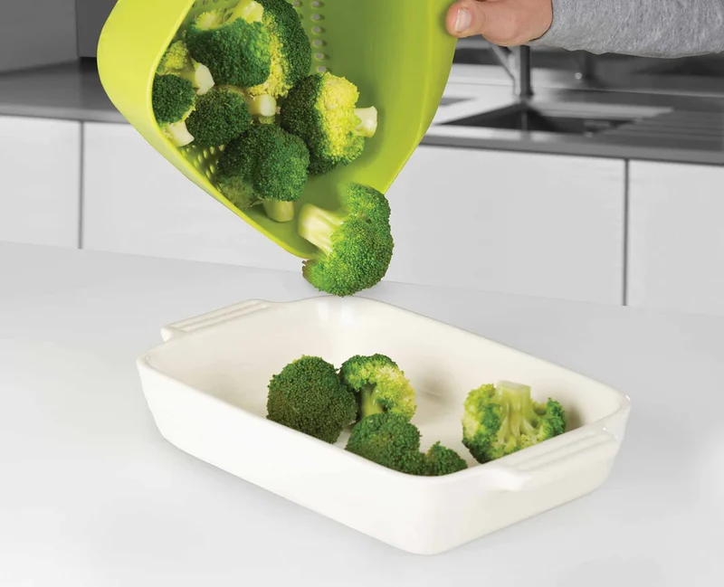 Scolapasta - Verde quadrato