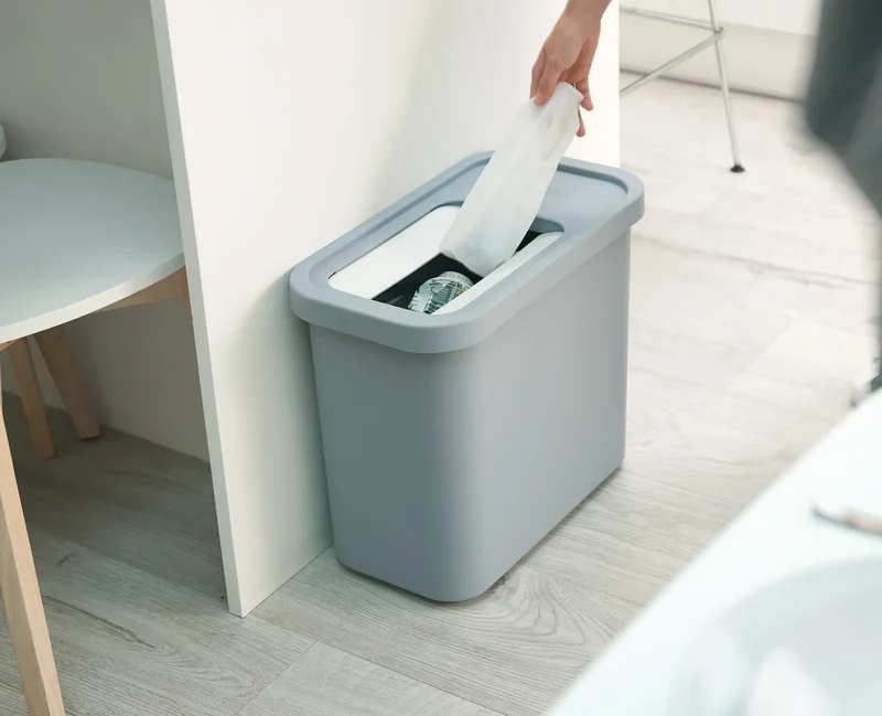 GoRecycle Contenitore per il riciclaggio - 32L azzurro chiaro