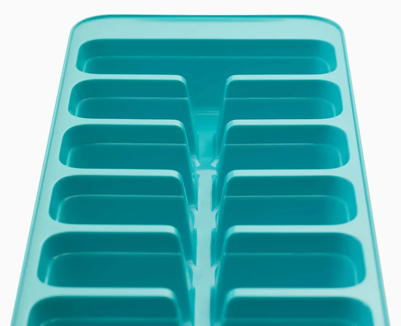 Flow™ Confezione da 2 vaschette per cubetti di ghiaccio blu facili da riempir