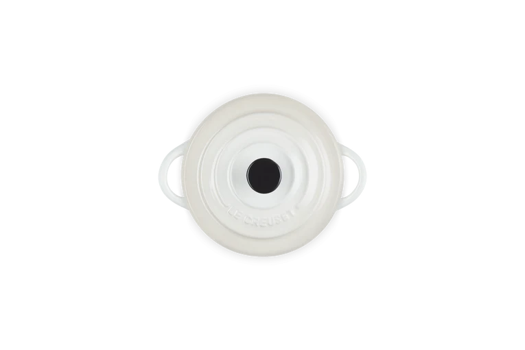 Mini cocotte rotonda in gres vetrificato - Meringue 10 CM / 0.25 L