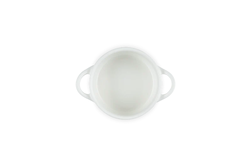 Mini cocotte rotonda in gres vetrificato - Meringue 10 CM / 0.25 L