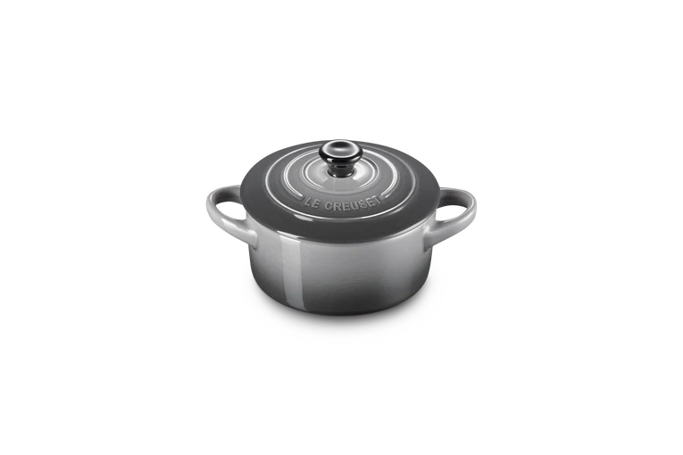 Mini cocotte rotonda in gres vetrificato - Flint 10 CM / 0.25 L