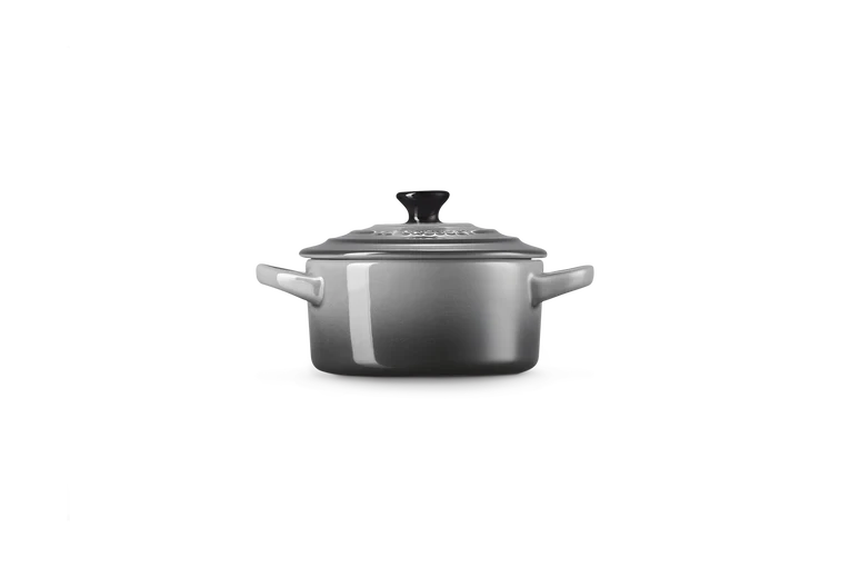 Mini cocotte rotonda in gres vetrificato - Flint 10 CM / 0.25 L