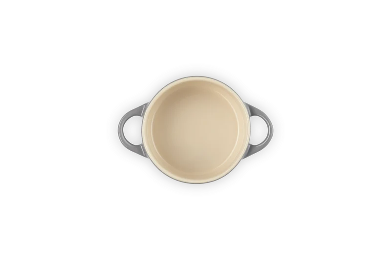 Mini cocotte rotonda in gres vetrificato - Flint 10 CM / 0.25 L