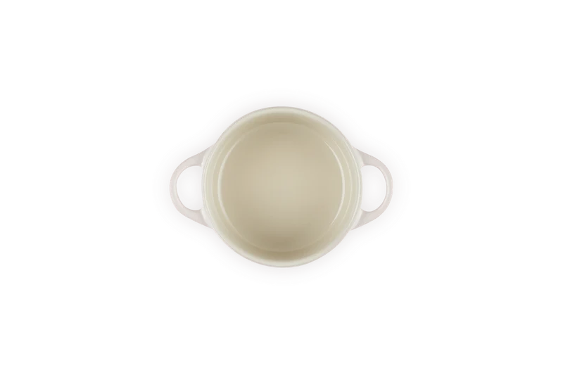 Mini cocotte rotonda in gres vetrificato - Shell Pink 10 CM / 0.25 L